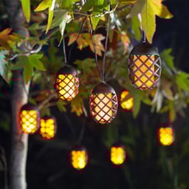 Smart Solar Cool Flame String Lights 10