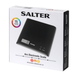 Salter Arc Kitchen Scale Black Salter Arc Kitchen Scale Black