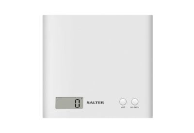 Salter Arc Kitchen Scale White Salter Arc Kitchen Scale White