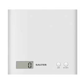 Salter Arc Kitchen Scale White Salter Arc Kitchen Scale White