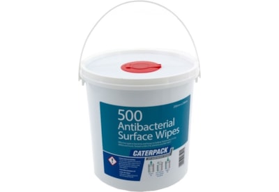 Caterpack Anti Bacterial Surface Wipes 500s (10682)