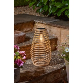 Smart Garden Venus Faux Rattan Natural Lantern Smart Garden Venus Faux Rattan Natural Lantern