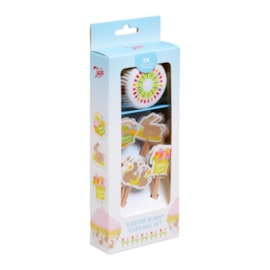 Tala Easter 24 Cupcake Cases & Toppers Bunny (10A00060)