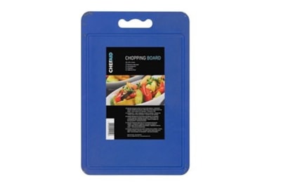 Chef Aid Blue Poly Chopping Board 35x25cm 35x45c Chef Aid Blue Poly Chopping Board 35x25cm 35x45c