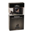 Jvl Belmont 3 Pc Companion Set & Stand Blk