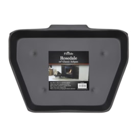 Jvl Rosedale 16in Classic Ashpan Blk Jvl Rosedale 16in Classic Ashpan Blk