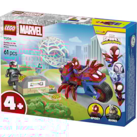 LEGO® Spidey On His Motorcycle Vs. Rhino LEGO® Spidey On His Motorcycle Vs. Rhino