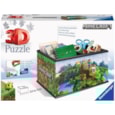 Ravensburger Minecraft Storage Box 3d Puzzle 216pc Ravensburger Minecraft Storage Box 3d Puzzle 216pc