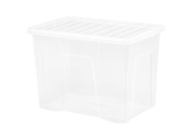 Wham Crystal Box  & Lid Clear 80ltr (Z11315)
