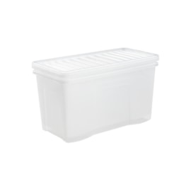 Wham Crystal Box & Lid Clear 110ltr (Z11500)