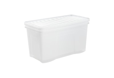 Wham Crystal Box & Lid Clear 110ltr (Z11500)