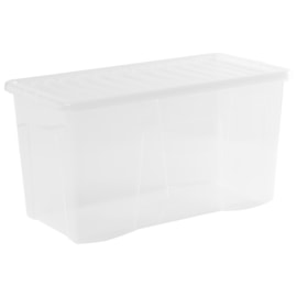 Wham Crystal Box & Lid Clear 110L
