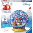 Ravensburger Disney Character 3D Puzzle Ball 72Pc Puzzle