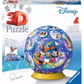 Ravensburger Disney Character 3D Puzzle Ball 72Pc Puzzle