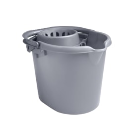 Wham Casa Mop Bucket Silver 16ltr Wham Casa Mop Bucket Silver 16ltr