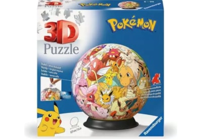 Ravensburger Pokemon 3D Puzzle Ball 72Pc Puzzle Ravensburger Pokemon 3D Puzzle Ball 72Pc Puzzle