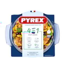 Pyrex Glass Round Casserole 3.75lt Pyrex Glass Round Casserole 3.75lt