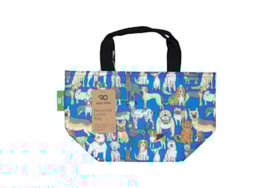 Eco Chic Blue Dogs Lunch Bag Eco Chic Blue Dogs Lunch Bag