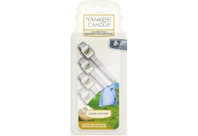Yankee Candle Car Vent Stick Clean Cotton Yankee Candle Car Vent Stick Clean Cotton