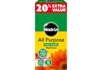 Miracle-gro Soluble Plant Food + 20% 1.2kg (119452)