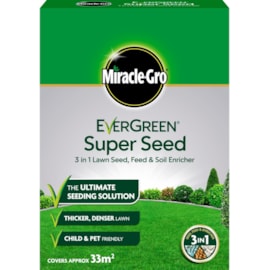 Miracle-gro Evergreen Super Seed Lawn Seed 33sqm 1kg (119666)