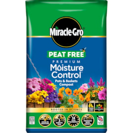 Miracle-gro Peat Free Moisture Control 40lt (119992)