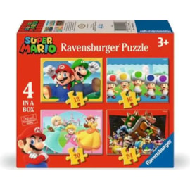Ravensburger Super Mario 4 In A Box Puzzle