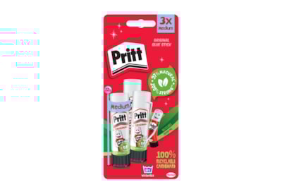 Pritt Original Stick 22G Triple Pack Pritt Original Stick 22G Triple Pack