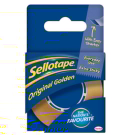 Sellotape Original Golden Tape 18Mmx25M Sellotape Original Golden Tape 18Mmx25M