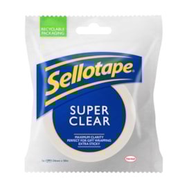 Sellotape Super Clear Roll 24Mmx50M
