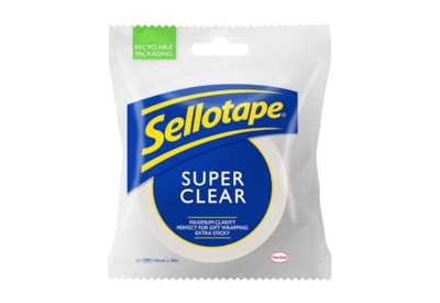 Sellotape Super Clear Roll 24Mmx50M Sellotape Super Clear Roll 24Mmx50M