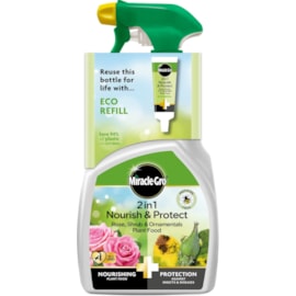 Miracle-gro 2in1 Plant Food 800ml (121050)