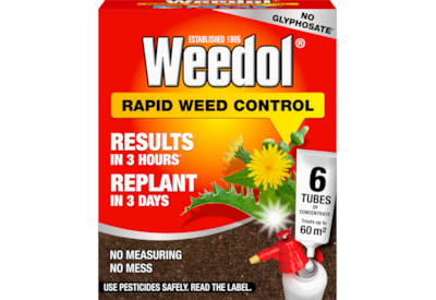 Weedol Rapid Weed Tubes 6s (121118)