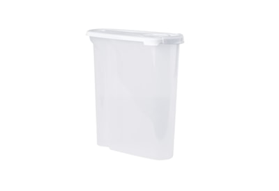 Wham Cuisine Cereal Dispenser Clear/icewhite 2.5ltr Wham Cuisine Cereal Dispenser Clear/icewhite 2.5ltr