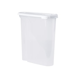 Wham Cuisine Cereal Dispenser Clear/icewhite 2.5ltr Wham Cuisine Cereal Dispenser Clear/icewhite 2.5ltr