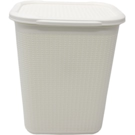 Jvl Loop Laundry Basket White 50ltr Jvl Loop Laundry Basket White 50ltr