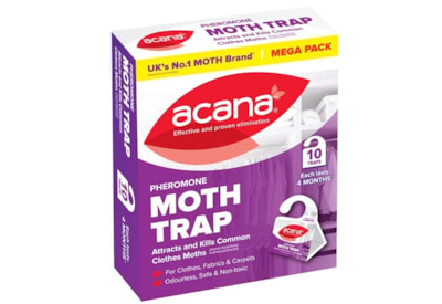 Acana Clothes Moth Trap 10Pk Acana Clothes Moth Trap 10Pk