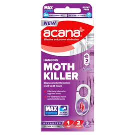 Acana Max Hanging Moth Killer 2Pk Acana Max Hanging Moth Killer 2Pk