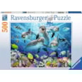 Ravensburger Dolphins Puzzle 500pc Ravensburger Dolphins Puzzle 500pc