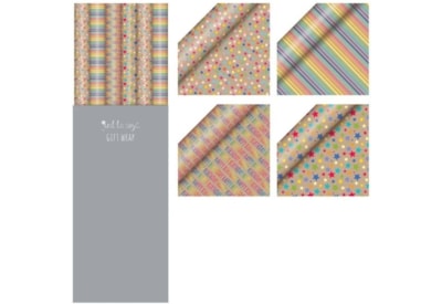 Printed Kraft Wrap 3m Printed Kraft Wrap 3m