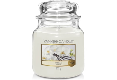 Yankee Candle Jar  Vanilla Medium (1507744E)