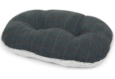 Petface Twilight Tweed Oval Cushion Med Petface Twilight Tweed Oval Cushion Med