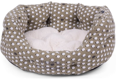 Petface Sleepy Sheep Oval Dog Bed Xl (15210)