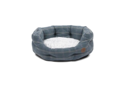Petface Heather Tweed Oval Pet Bed Med (15230)