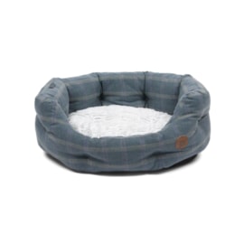 Petface Heather Tweed Oval Pet Bed Med Petface Heather Tweed Oval Pet Bed Med