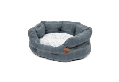 Petface Heather Tweed Oval Pet Bed Lg (15231)