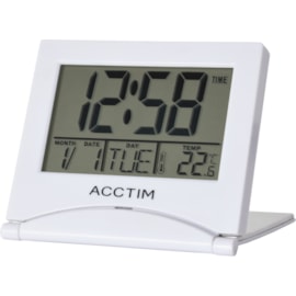 Mini Flip Ii  Alarm Clock White (15782)