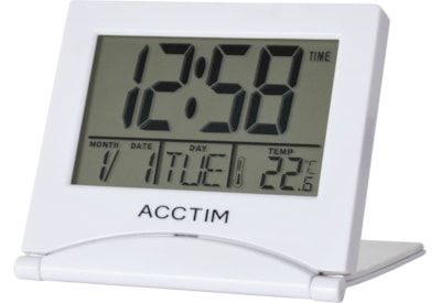 Mini Flip Ii  Alarm Clock White (15782)