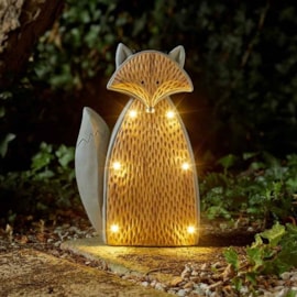 Smart Garden Wood Stone In-lit Fox (1020918)