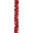 Festive Tinsel Chunky Cut Red 200cm x 10cm Festive Tinsel Chunky Cut Red 200cm x 10cm